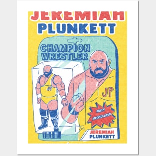 Vintage Wrestling Toy Action Figure Posters and Art